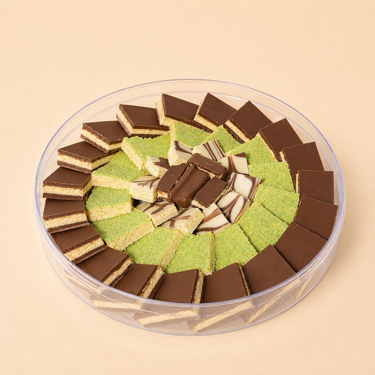 Rahash Brown Chocolate Almond Round Box — view 2