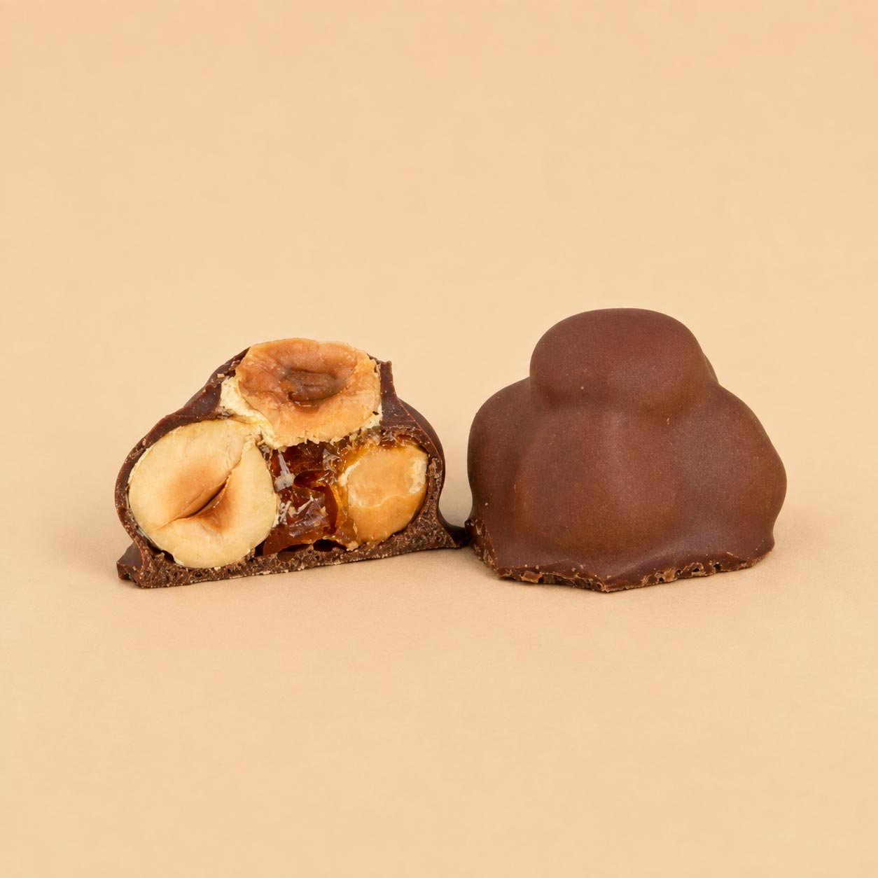 HAZELNUT CROQUANT ROCHER Milk Chocolate with Caramalized Hazelnuts