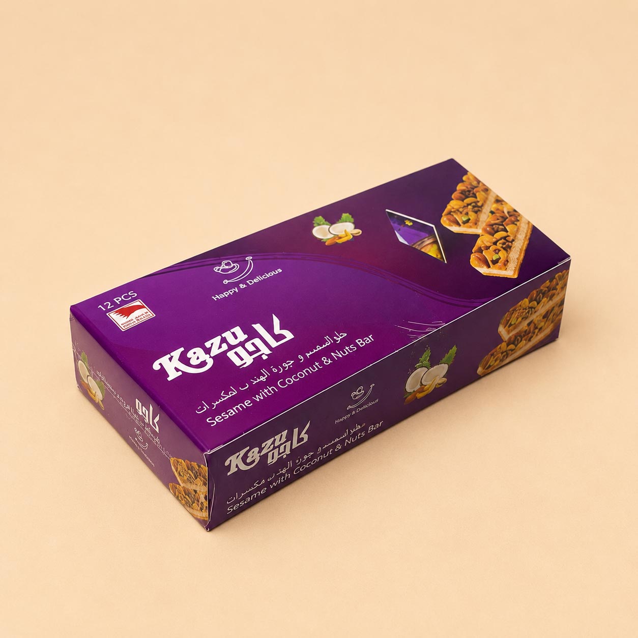 Kazu Sesame With Coconut and Nuts Bar