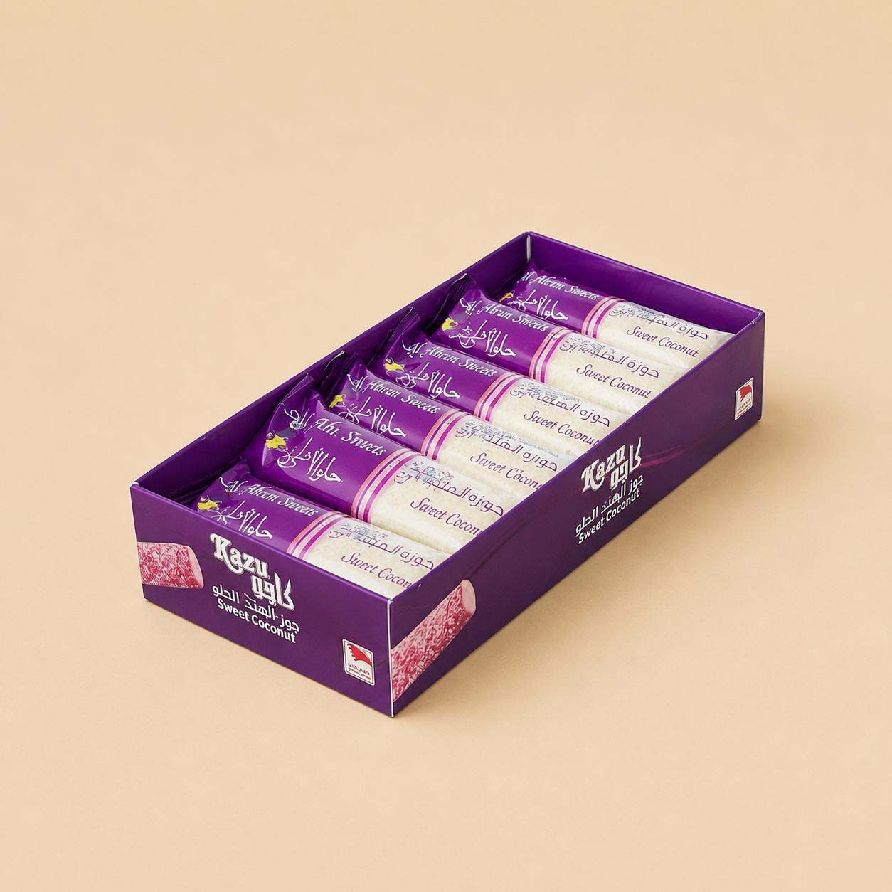 KAZU Sweet Coconut 6 pc Tray